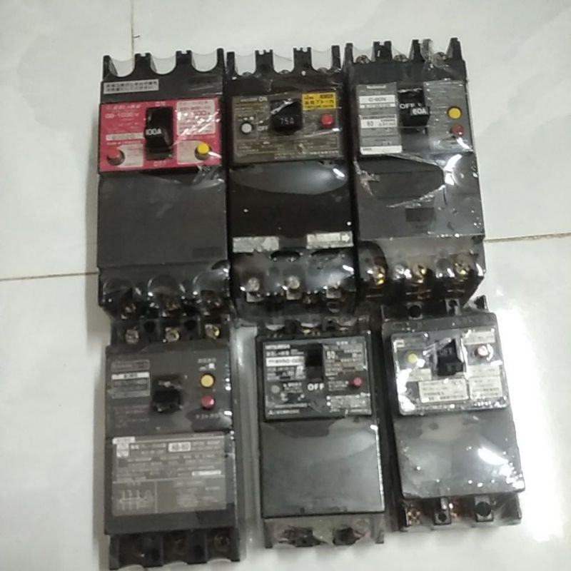 CB 3 pha 220v chống giật nhật bãi