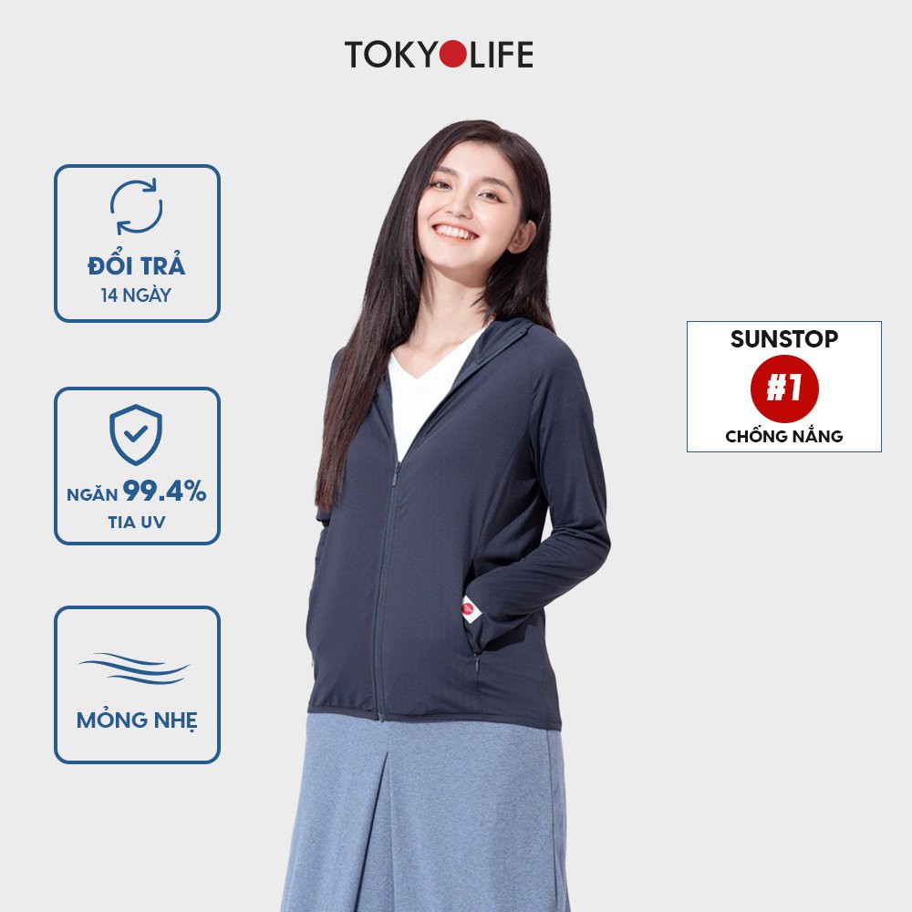 [Mã WABRTS3 giảm 10% đơn từ 250k] Áo khoác chống nắng Nữ TOKYOLIFE dòng UV Air thoáng khí, siêu nhẹ F9UVJ072I