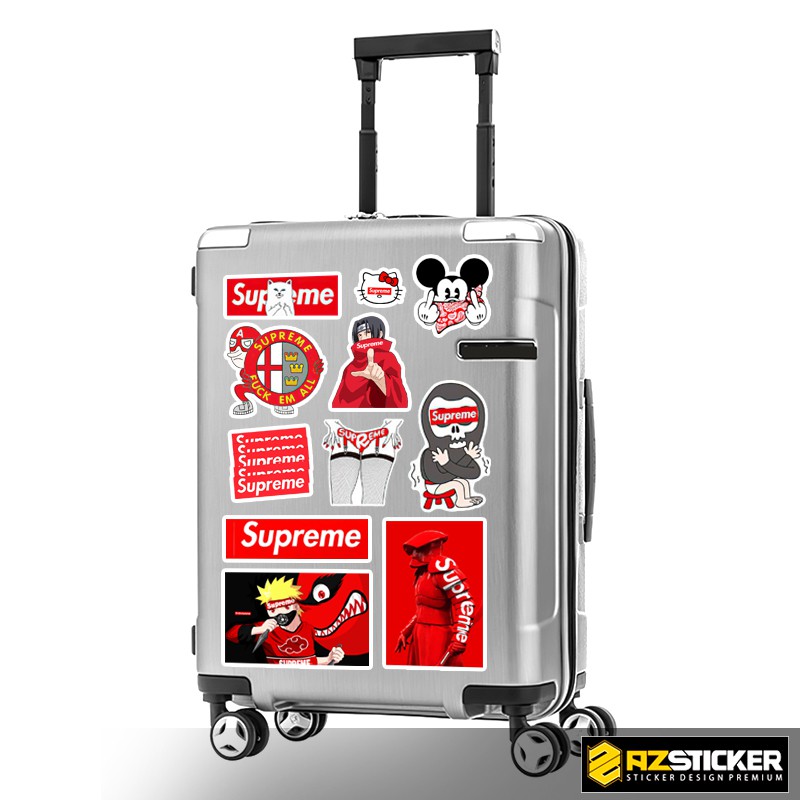 Set Sticker Chủ Đề Superme  | Sticker Chống Bay Màu, Chống Thấm Nước, Sticker Dán Nón Bảo Hiểm, Sticker Dán Điện Thoại