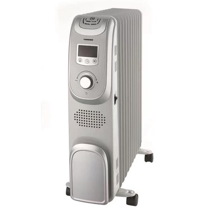 Máy sưởi dầu Tiross TS9211 - 11 thanh, công suất 2.3kW, bảo vệ an toàn khi lật đổ