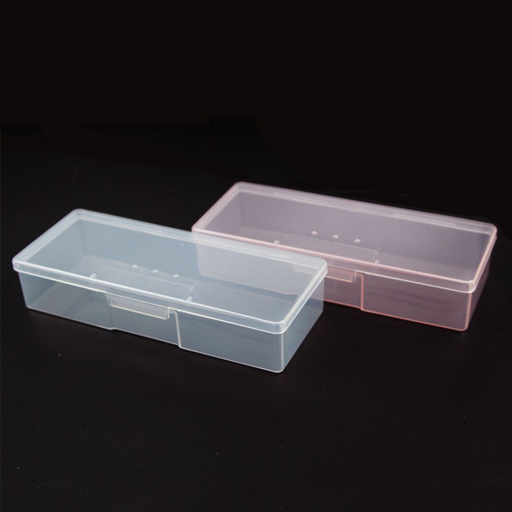 Hộp đựng dụng cụ làm móng nghệ thuật bằng nhựa tiện lợi