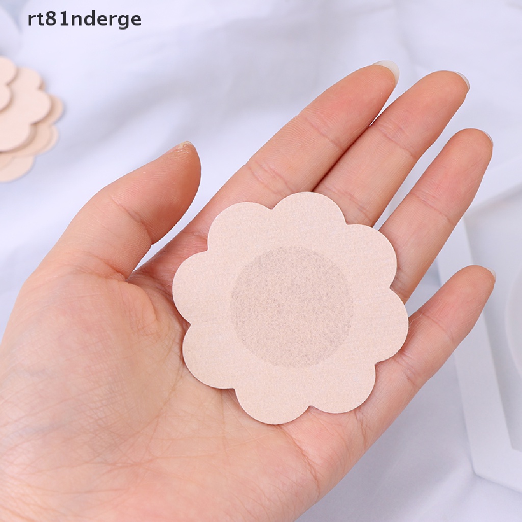 【ge】 10pcs Women's Invisible Breast Lift Tape Overlays On Bra Nipple Stickers Cover .
