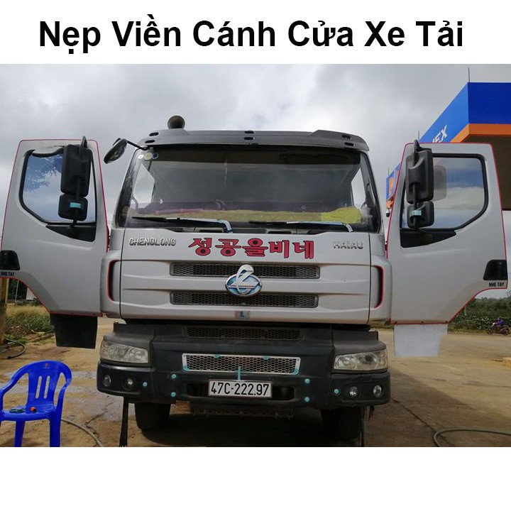 Nẹp Viền Chữ U Ô Tô Lõi Thép - Cuộn 5M