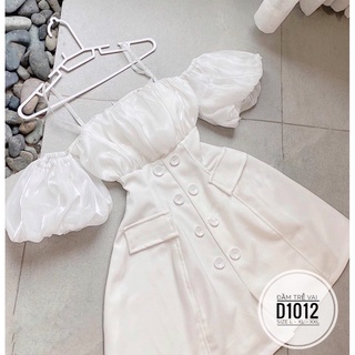 Bigsize Đầm trễ vai D1012