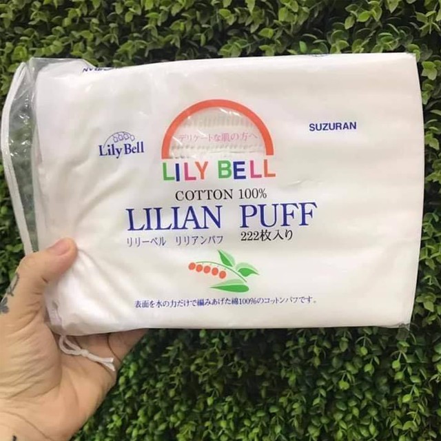 Bông tẩy trang Suzuran Lily Bell