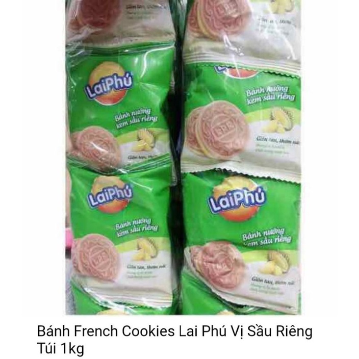 Bánh kẹp nướng kem sầu riêng Lai Phú 1 kg