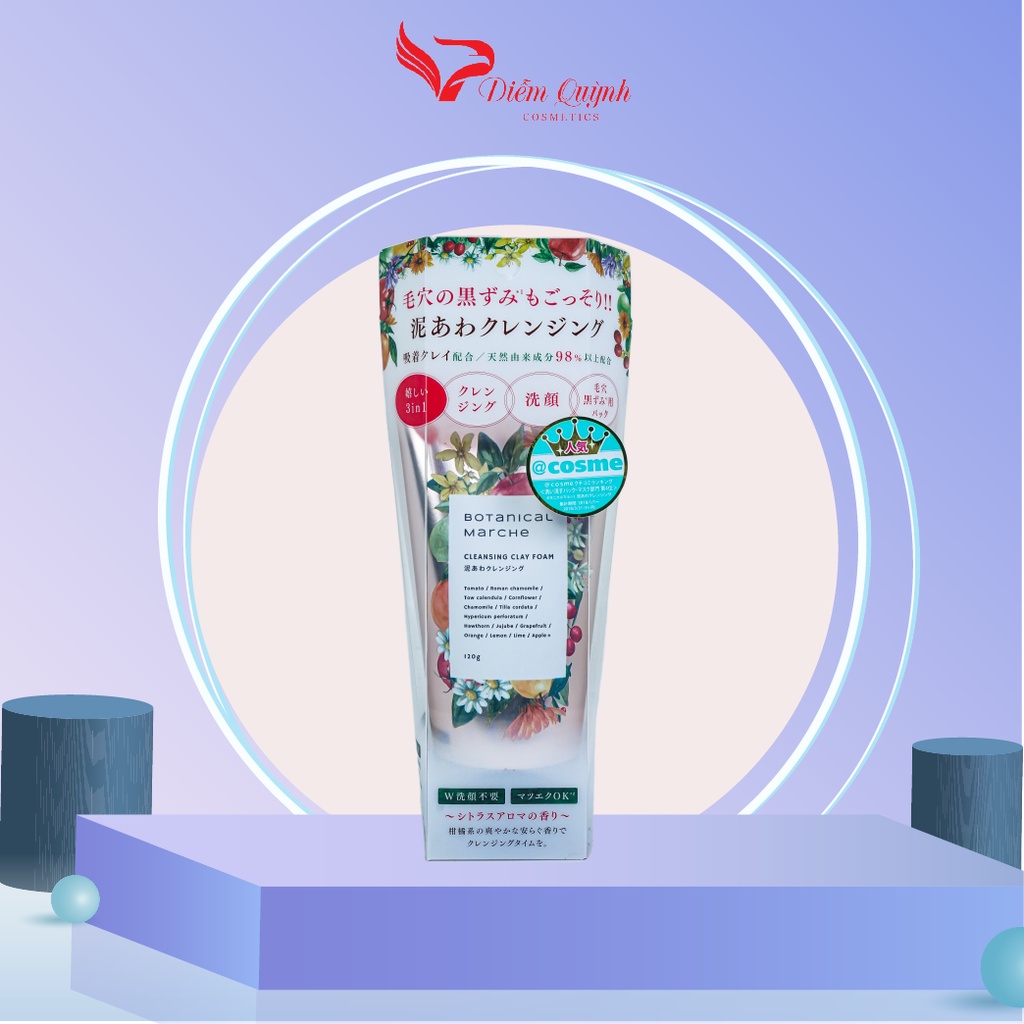 Sữa Rửa Mặt Thảo Mộc Botanical Marche Nhật Bản 120g