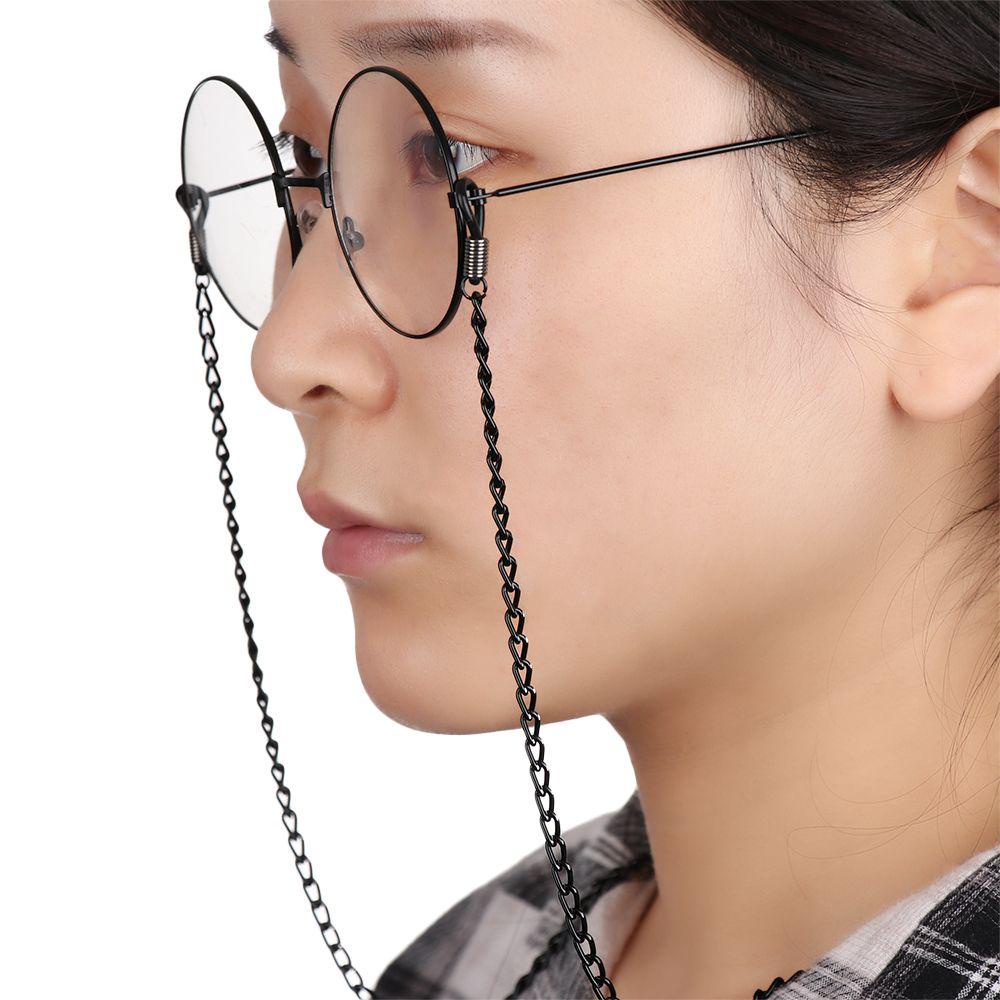 Dây Đeo Mắt Kính Đọc Sách Bằng Kim Loại Thời Trang