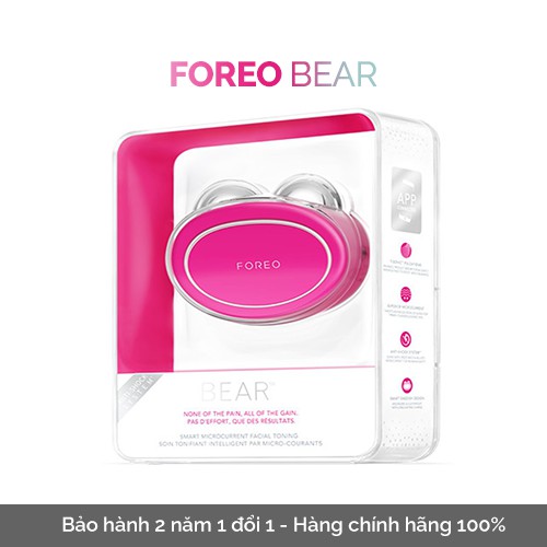 [CHÍNH HÃNG CÔNG TY] Máy mát xa nâng cơ FOREO BEAR mini