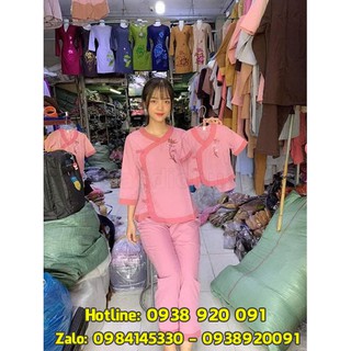 Đồ lam đi chùa nữ mẫu tim phối