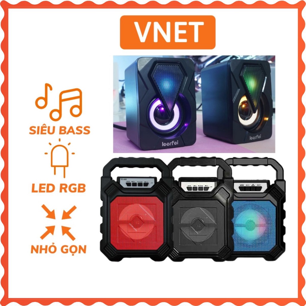 Loa Bluetooth Mini Loa xách tay YD 668 TG 168 Big size SS- 888 Led siêu đẹp bass cực hay cao cấp giá rẻ VNET