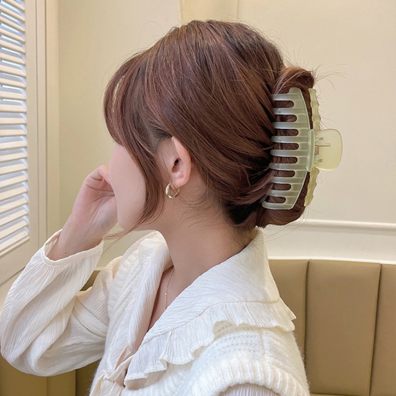 Kẹp Tóc Càng Cua Bằng Acrylic Nhiều Màu Sắc Thời Trang Cho Nữ