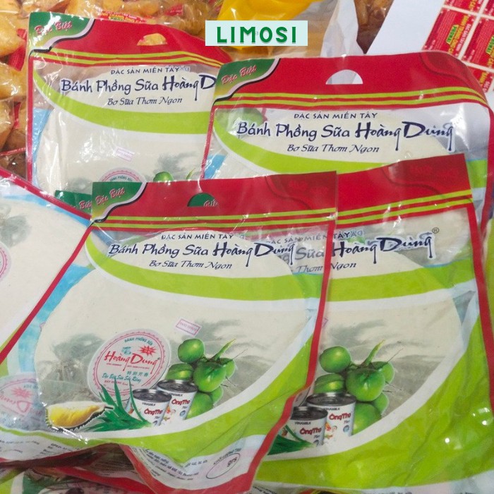 bánh tráng sữa dừa Hoàng Dung bánh mới siêu ngon Limosi KX50