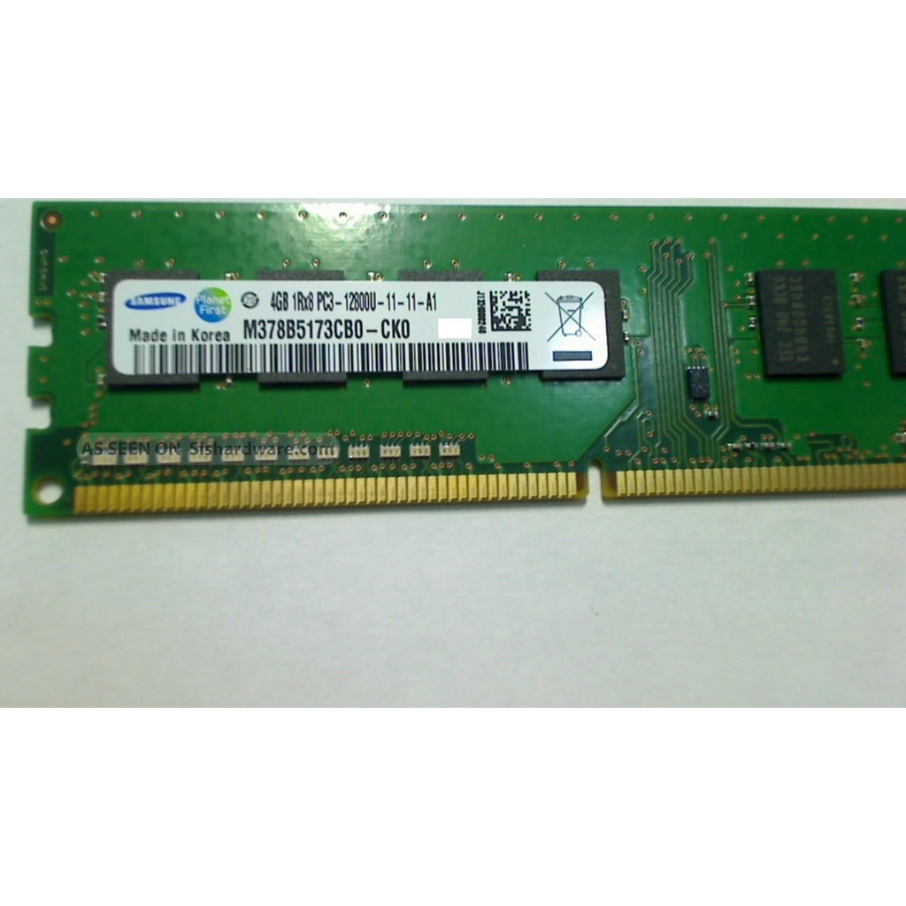 Ram Samsung DDR3 4GB Bus 1600Ghz - Đã Qua Sử Dụng