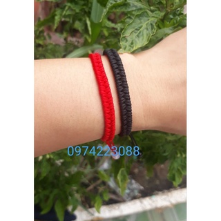 Vòng chỉ đỏ, vòng chỉ đen vòng tay handmade