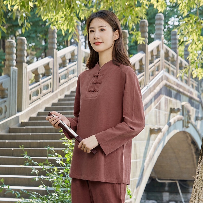 Bộ đi lễ, cúc tàu, nam nữ đều mặc được