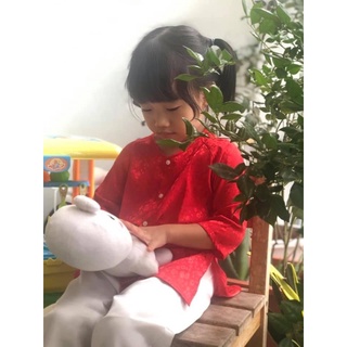 Áo Bà Ba Gấm Hoa (Áo lẻ-Quần lẻ)