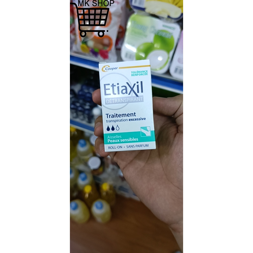 Lăn khử mùi etiaxil nội địa pháp 15ml khử mùi ngăn mồ hôi hiệu quả