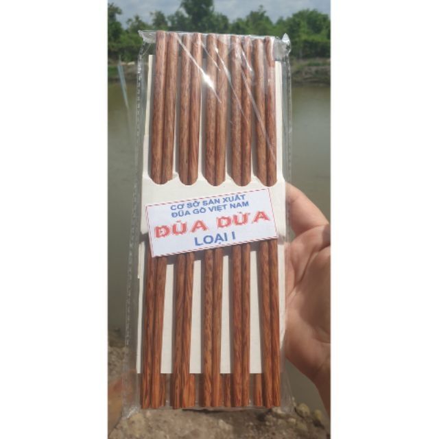 Đũa dừa đầu vuông