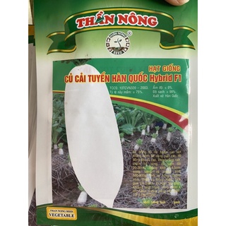 Hạt giống củ cải tuyển Hàn Quốc