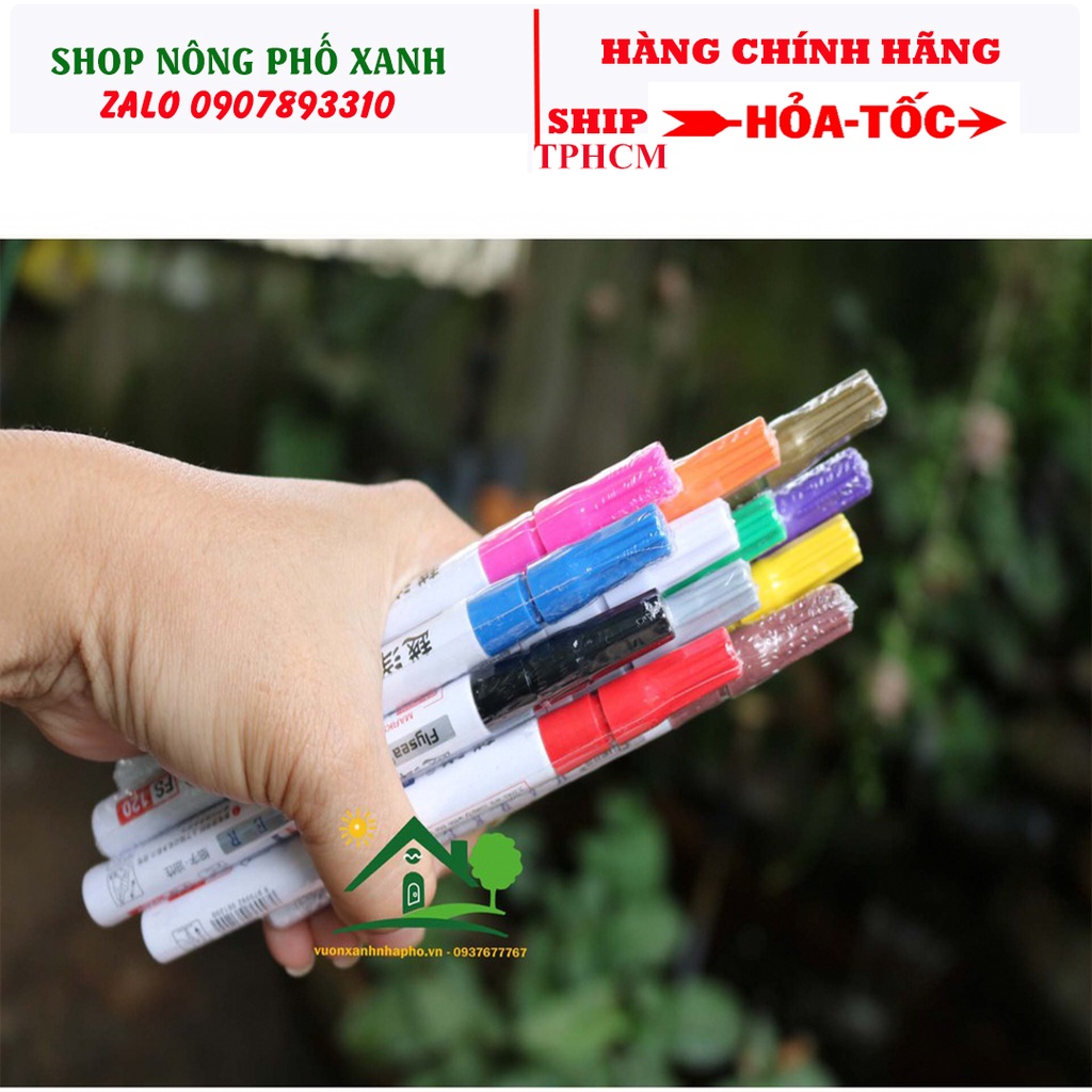 Bút sơn không phai Paint Marker nét 1ly, 2ly thích hợp vẽ trên tất cả các bề mặt