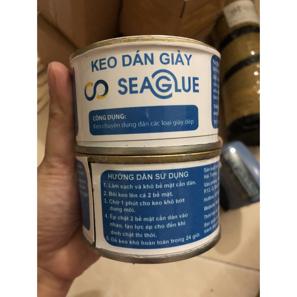 Cách dùng KEO DÁN GIÀY SEAGLUE siêu dính 300ml