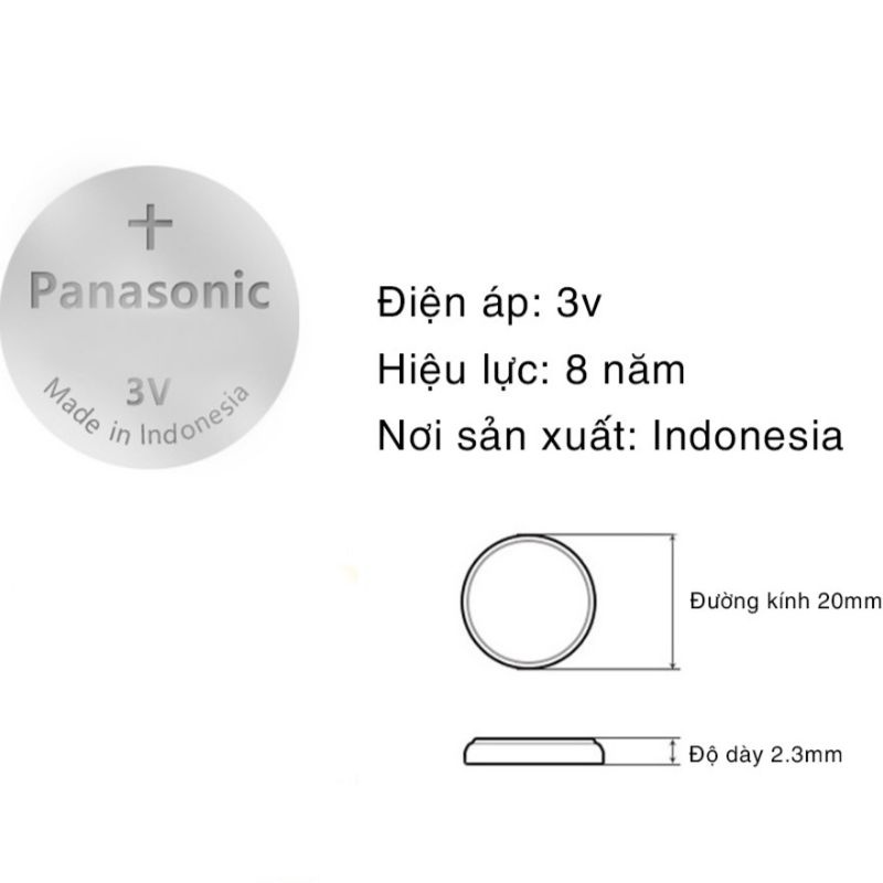 Pin xịn chính hãng chìa khoá Ford CR2032