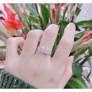 Nhẫn kim tiền bạc ta 3 đồng tiền dày XƯỞNG BẠC PHƯƠNG CẢNH CPJ