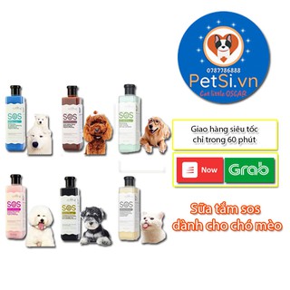 Sữa tắm SOS [Chính hãng Cty Kỳ Nam] dành cho chó mèo
