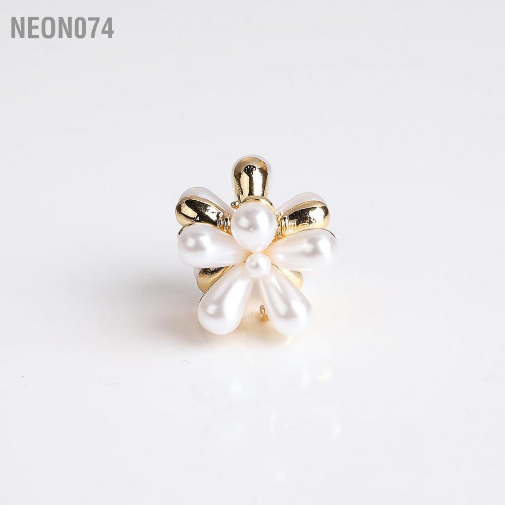 Kẹp Tóc Hình Hoa Đính Ngọc Trai Nhân Tạo Thời Trang