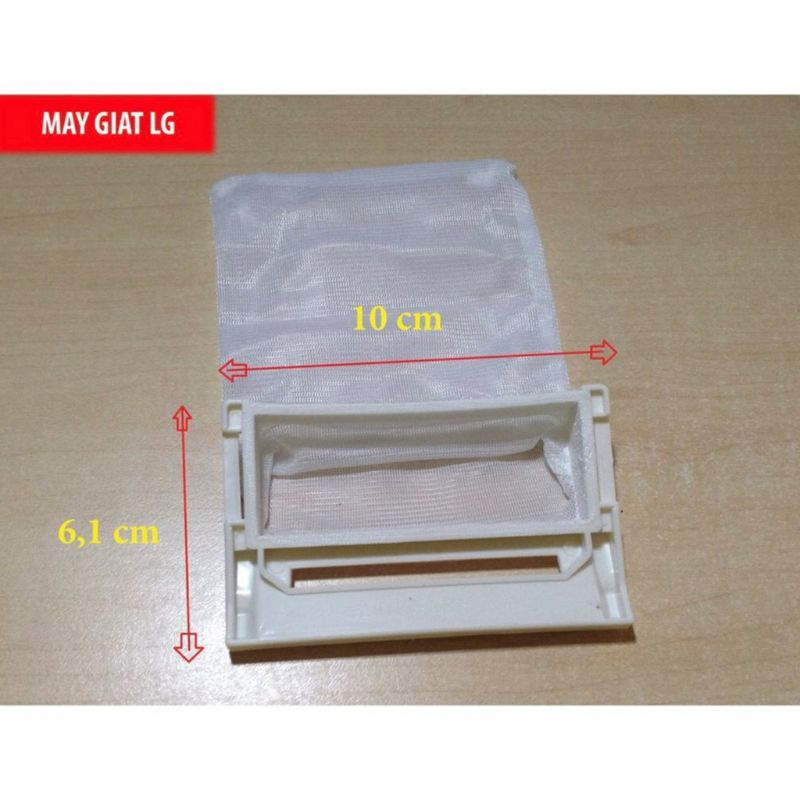 combo 10 túi lọc rác máy giặt LG