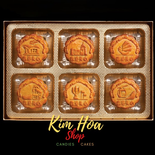 Bánh trung thu MX Oriental Pearl Assorted Mooncake 660g - MADE IN CHINA