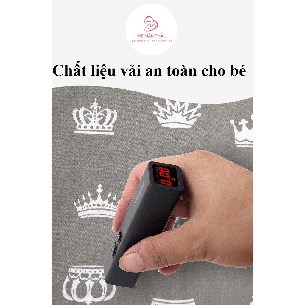 KHĂN CHE BÉ BÚ KẾT HỢP MÀN CHE XE ĐẨY CHỐNG MUỖI 2IN1- KHĂN CHE VẮT SỮA CAO CẤP