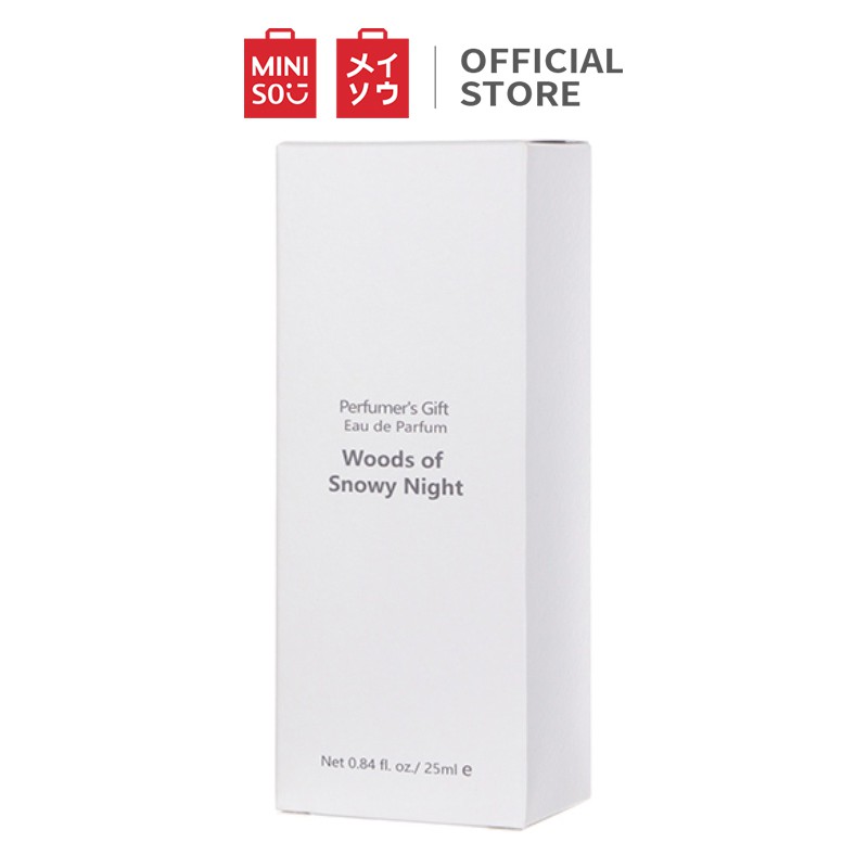 Nước hoa nữ EDP Miniso - Woods of Snowy Night 25ml - Hàng chính hãng | Thế Giới Skin Care