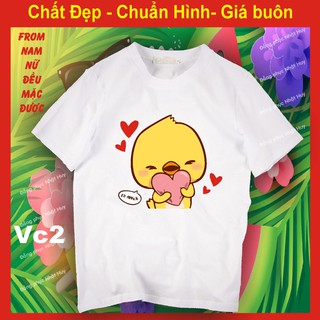Áo Thun Vịt Tik Tok 2, phông cực đẹp, bao đổi trả vịt con tiktok