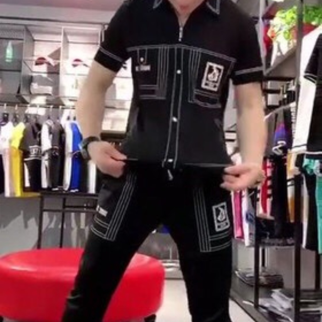 Bộ thể thao nam,quần áo thể thao nam in hình xe đạp