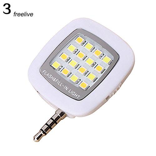 Đèn Led Mini Hỗ Trợ Chụp Ảnh Selfie Cho Điện Thoại Thông Minh