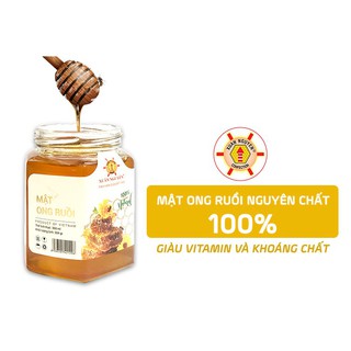 Mật ong Ruồi Xuân Nguyên nguyên chất (504gr/lọ) (hàng cao cấp)