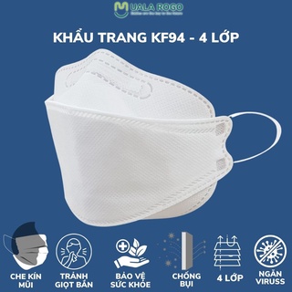 GIFT Khẩu trang KF94 hàn quốc cho bé 4 lớp chống bụi mịn vi khuẩn chắn gió