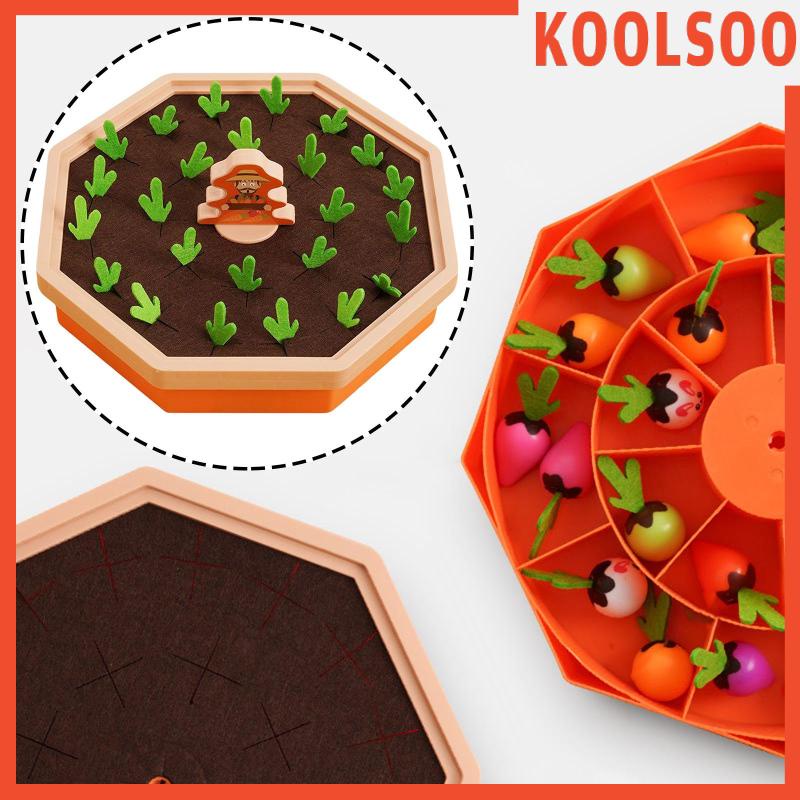 Đồ Chơi Cà Rốt Kéo Dây Theo Phương Pháp Montessori Cho Bé