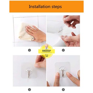 [COMBO] 2 Móc Dán Tường Thần Thánh