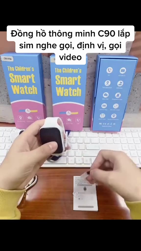 Đồng Hồ Thông Minh Cho Trẻ em, Học sinh, Sinh Viên, Chính Hãng TVS, Lắp Sim Gọi, Video Call Watch, Định vị GPS | BigBuy360 - bigbuy360.vn