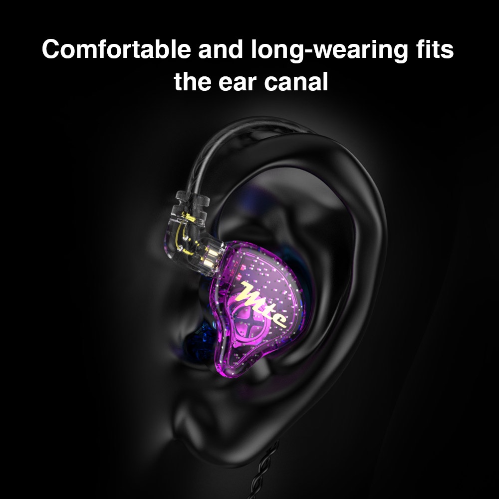 TRN MTE Tai nghe nhét tai kim loại âm thanh hifi Trn cs2 vxpro ta1 m10 mt1