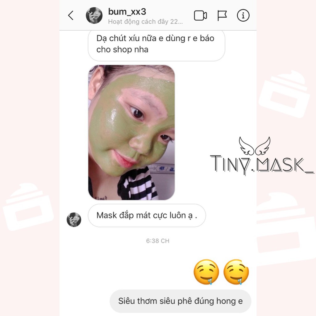 Mặt Nạ Bùn Trà Xanh Matcha Mud Mask Chính Hãng Laikou - Ngừa Mụn Phục Hồi Da Kiềm Dầu