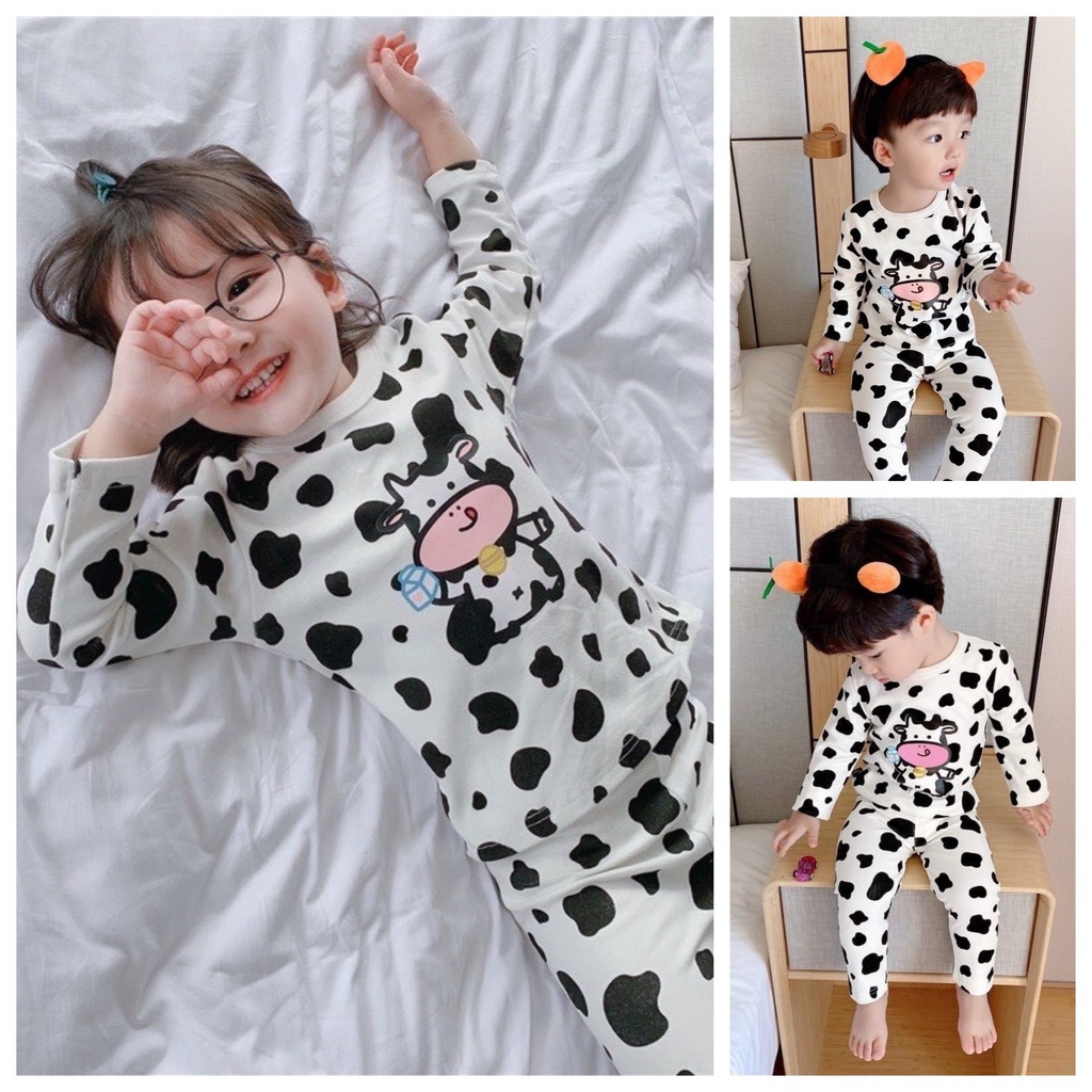 Đồ Bộ Quần Áo Dài Tay Cho Bé Mặc Thu Đông TTR52