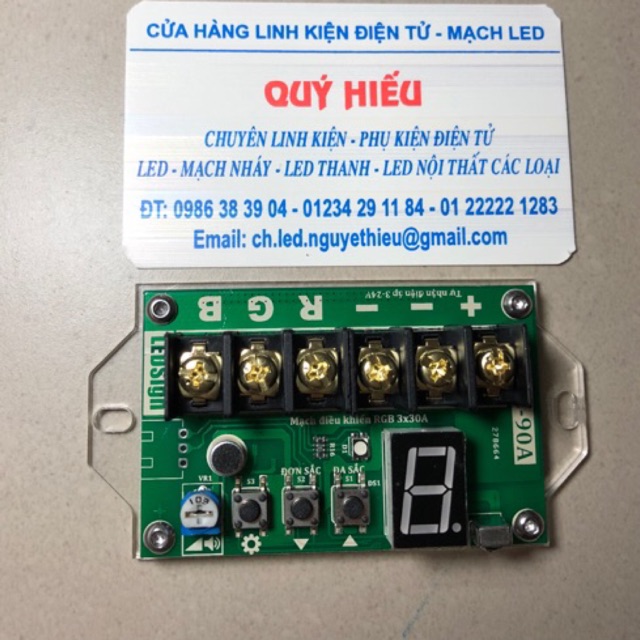 Mạch nhạc RGB 90A LEDSign