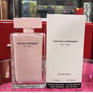 (100ml TESTER) Nước Hoa Nữ Narciso Rodriguez For Her EDP