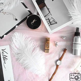 Lông vũ chụp mẫu nail