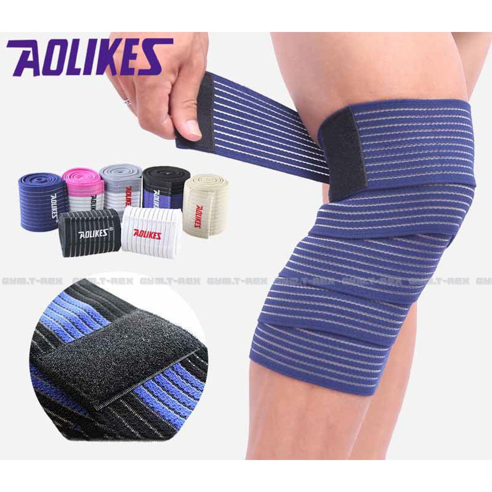 Băng bảo vệ gối AOLIKES SP128, Băng quấn gối thể thao - Gym Trex