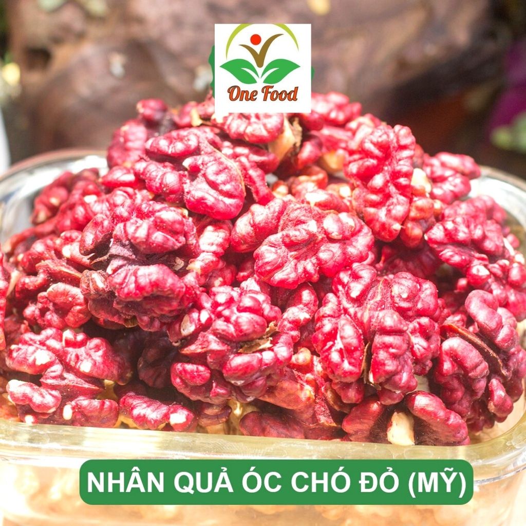 Nhân Óc Chó Đỏ  Hartley Mỹ - Hạt ÓC CHÓ ĐỎ MỸ Chính Hãng Nhập Khẩu Loại Ngon, Nhân To Giòn - OneFood68